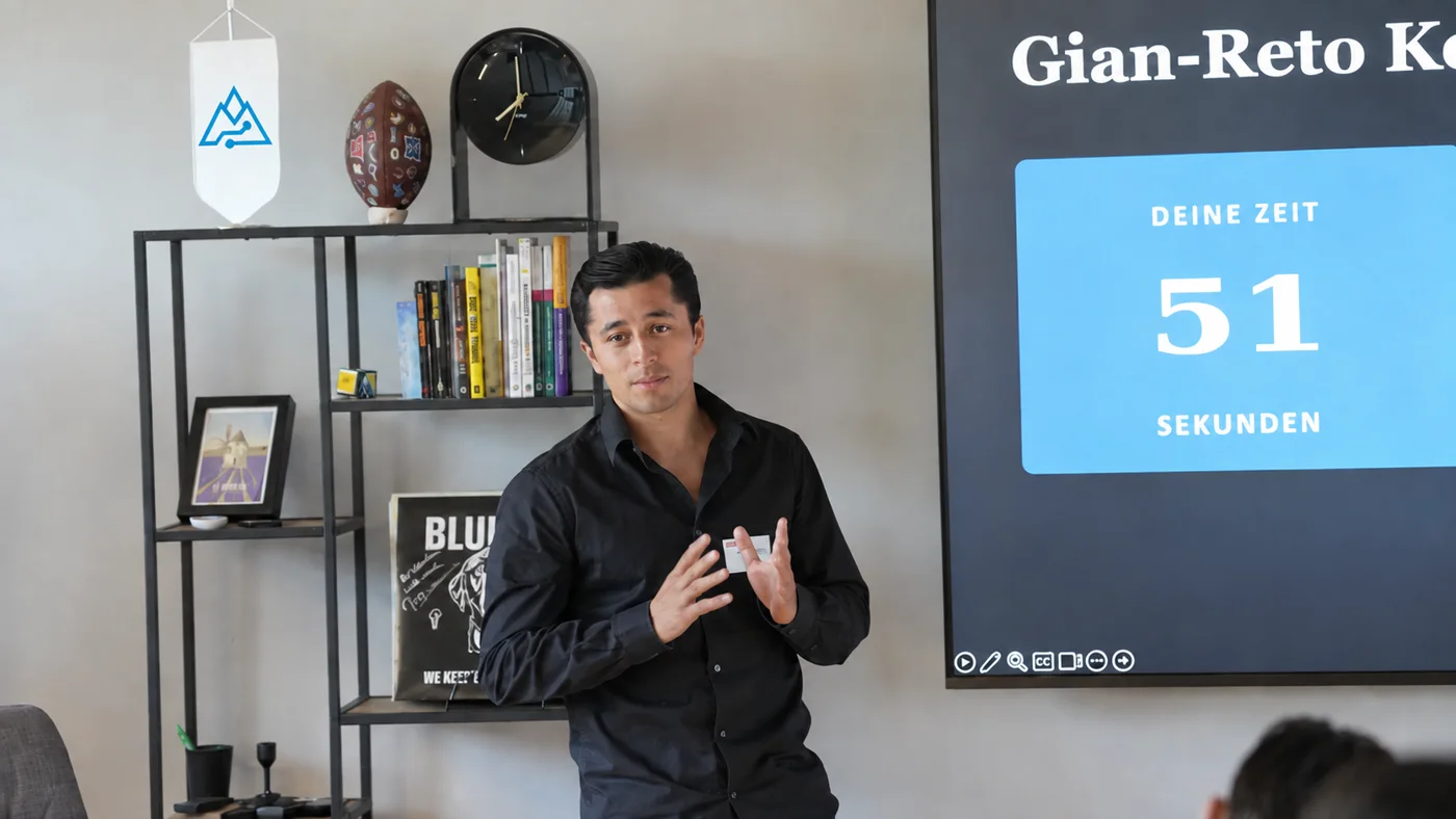 Startup Pitch vor Publikum am Stelleweg 4