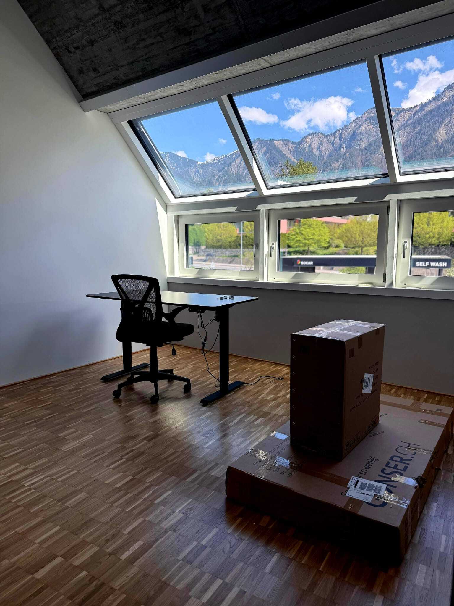 Einzelbüro Montalin mit Bergblick in Chur